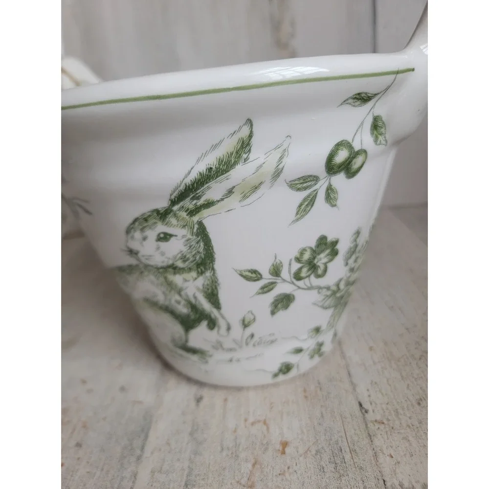 Maxcera green floral Easter Hip Hop bucket spring flower home decor‎ unique